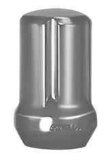 Gorilla Spline Drive Acorn Alum 12-1.50 Slvr Bulk (42138AL)