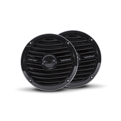 Rockford Fosgate Prime Marine 6.5in. Full Range Speakers - Black RM1652B