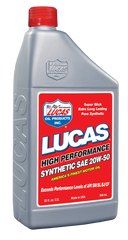Lucas Synthetic SAE 20W-50 Racing Oil 10054