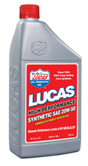 Lucas Synthetic SAE 20W-50 Racing Oil 10054