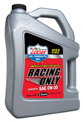 Lucas Synthetic SAE 0W-30 Racing Only 10606