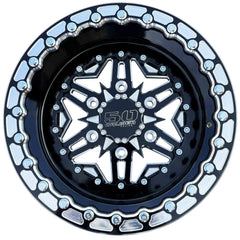 504 Billet Aluminum Can-Am Beadlock wheel 6 lug Black