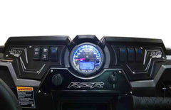 XP 1000 3 piece Dash Panel Black with switches