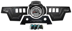 XP 1000 3 piece Dash Panel Black with switches