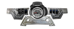 XP 1000 3 piece Dash Panel Silver with switches
