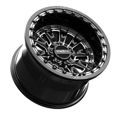 Metal FX Slayer R Beadlock | Gloss Black Contrast Cut
