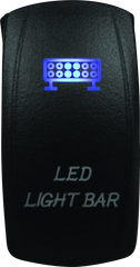 DragonFire Racing Lighted Switch Led Light Bar On/Off Blue 521383