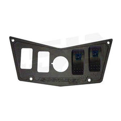 4 Switch Dash Panel Black