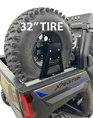 Polaris Xpedition Spare Tire Carrier - AJK Offroad