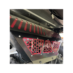 Polaris Ranger 1500XD Exhaust cover - AJK Offroad