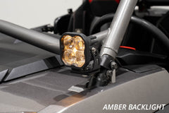 Diode Dynamics Stage Series SS3 A-Pillar Pod Kit for 2014-2018 Polaris RZR XP, Sport Yellow Combo DD7847