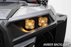 Diode Dynamics SS3 LED Headlight Mounting Bracket Kit for 2014-2023 Polaris RZR XP DD7842P