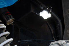 Diode Dynamics Stage Series SXS Rock Light Installer Kit, White Diffused M8 (8-pack) DD7752