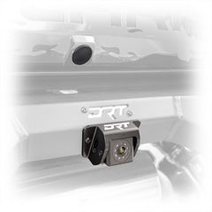 Camera relocation bracket for Polaris Xpedition, rear view setup