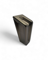 Hard anodized gunmetal finish on Polaris RZR shift knob