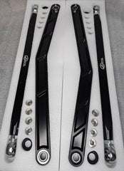 Elektric Offroad 2020 to Current Polaris RZR Pro XP Radius Rods in Black Finish