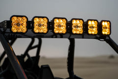 Diode Dynamics Polaris RZR SS5 Pro CrossLink Roof White Combo Lightbar Kit DD7632