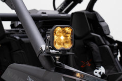 Diode Dynamics Stage Series Ditch Light Kit for 2017-2024 Can-Am Maverick X3 SS5 Pro White Combo DD7870