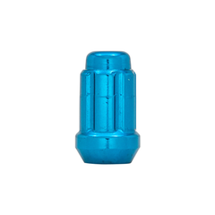 Gorilla Small Diameter Spline Acorn Lug Nut - 12mm x 1.50 Thread Size - Blue Painted Finish - Bulk (21138BL)