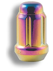 Gorilla Small Diameter Spline Acorn Lug Nut - 12mm x 1.50 Thread Size - Prism Light Finish - Bulk (21138PL)