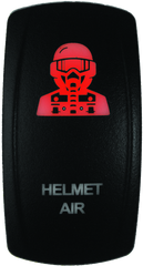 DragonFire Racing Lighted Switch Hel Air On/Off Red 522617