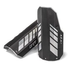 DRT rear aluminum shock guard kit for Can-Am Maverick R / X3, laser-cut 6061-T6 aluminum