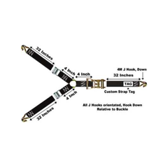 Spare Tire Tie Down "Y" Strap - AJK Offroad