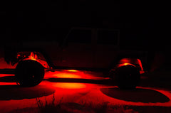 KC HiLiTES C-Series RGB Multi-Color Multi-Use LED 6-Light System - 5W Flood Beam 339