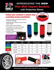 Gorilla Impact Socket3/4" Hex Bulk (34TWS)