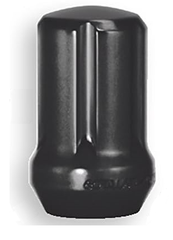 Gorilla Spline Drive Acorn Alum 12-1.50 Blk Bulk (42138BK)