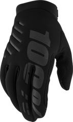 100-PERCENT BRISKER GLOVES BLACK SM
