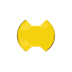 KC HiLiTES SlimLite 8 In. LED - Light Shield - SAE Driving - Selective Yellow 5210