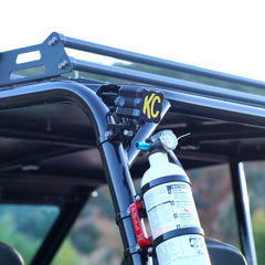 KC HiLiTES FLEX ERA 1 - Light Cover - Black / Yellow KC Logo 5328