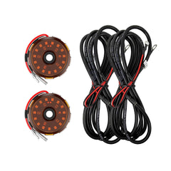 KC HiLiTES Two-Light Add-On Cyclone V2 Kit - Amber - 2.5 Meters Long 6332