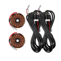 KC HiLiTES Two-Light Add-On Cyclone V2 Kit - Amber - 3.5 Meters Long 6334