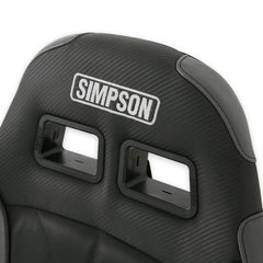 Simpson Racing Vortex II Off-Road Suspension Seat Black / Charcoal
