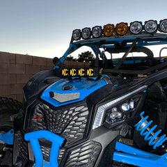 KC HiLiTES Light Bar Mount for 10 in. FLEX ERA LED Light Bar - Shock Tower - 2017+ Can-Am Maverick X3 73441