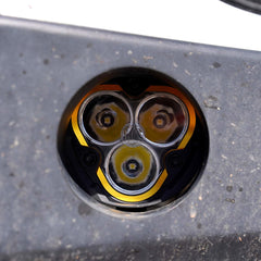 KC HiLiTES Round Universal Shrouds for FLEX ERA? 3 Lights - Pair 7468