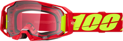 100-PERCENT ARMATIC GOGGLE RED CLEAR LENS