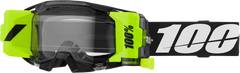 100-PERCENT ARMATIC FORCAST GOGGLE BLACK CLEAR LENS