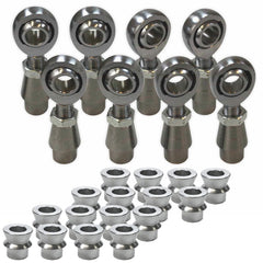 4 Link Rod End Kit - 1/2" Chromoly Heim - 1" OD Tubing