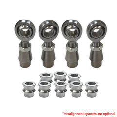 Sway Bar Link Fab Kit - 3/4" Chromoly Heim - 1.5" OD Tubing