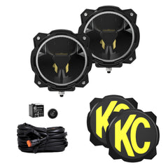 KC HiLiTES Gravity(r) Titan(tm) 6 in. LED - Pair Pack - Wide-40 Beam 91403