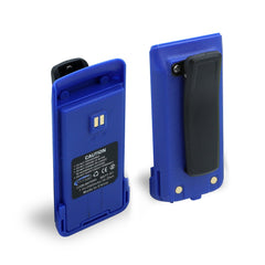 Rugged Replacement Battery for R1 Handheld Radio with 12v Charge Port - Blue