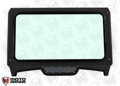 Moto Armor Glass Windshield for CAGEWRX Super Shorty Cage 2019+ RZR TURBO S, XP 1000