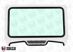Moto Armor Glass Windshield for CAGEWRX Super Shorty Cage 2019+ RZR TURBO S, XP 1000