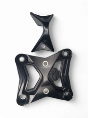 Elektric Offroad 2017 to current Can Am X3 Maverick 6 bolt EOD XL Radius Rod Plate with Tow Hook Black