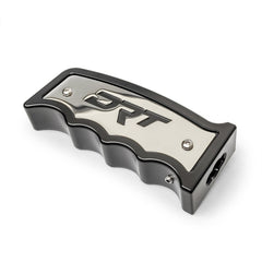 DRT Grip Shifter V2.0, custom color-compatible stainless sheet trim, easy bolt-on installation