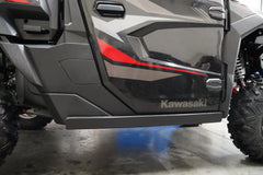 Kawasaki Ridge UHMW Rock Sliders - Factory UTV