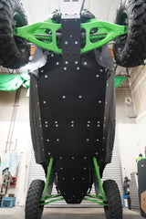 Kawasaki Teryx H2 UHMW Skid Plate and Rock Sliders - Factory UTV